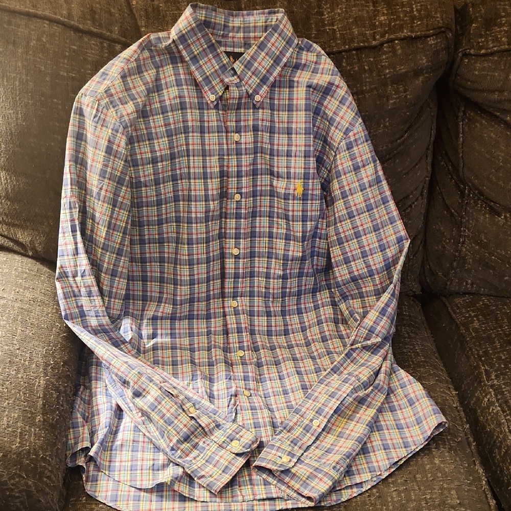 Men's Multicolor Plaid Shirt